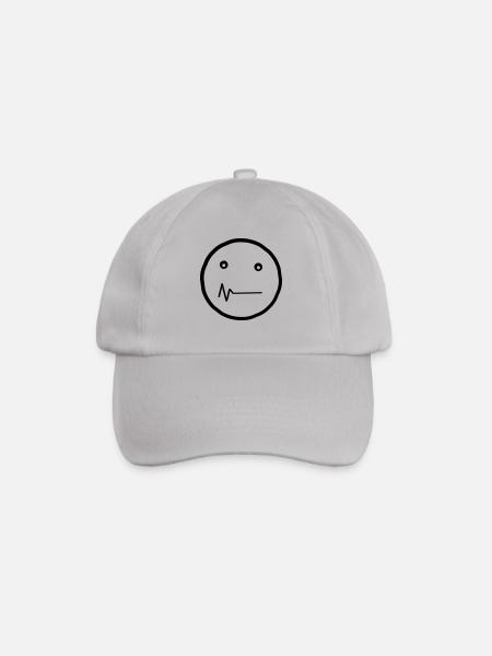 Detrill Smiley - Baseballkappe - Grau