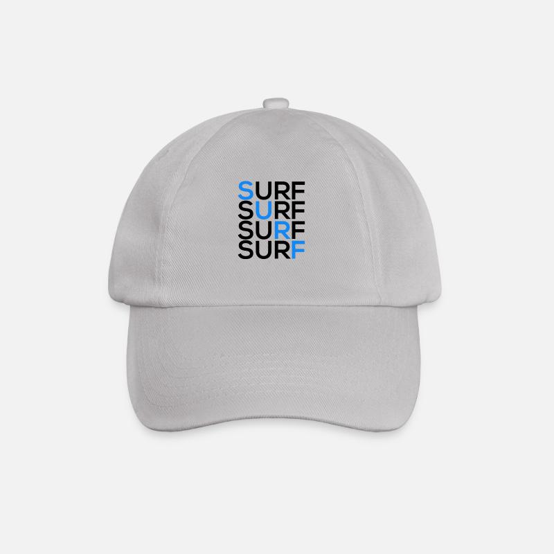 SURF SURF SURF SURF - Baseballkappe - Grau