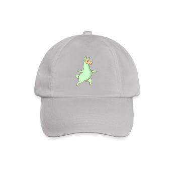 Lama - Baseballkappe - Grau - Vorne