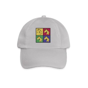 Chevaux pop art - Casquette classique - bruyère - Devant