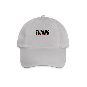 TUNING - Auto Tuning Geschenk Geschenkidee - Baseballkappe - Grau - Vorne