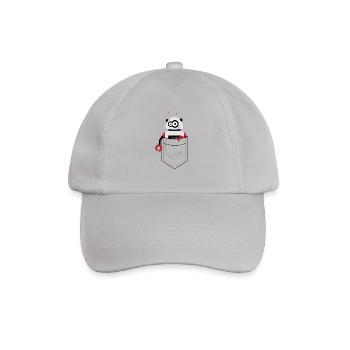 Robot mignon dans la poche, poche de chemise imprimée - Casquette classique - bruyère - Devant