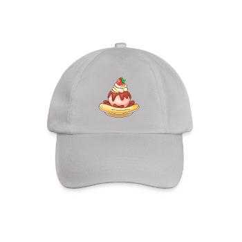 Crème glacée, crème glacée, crème glacée, crème glacée, boule, crème glacée, sundae - Casquette classique - bruyère - Devant