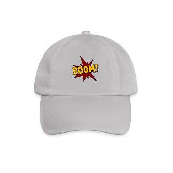 boom! - Comic - Baseball Cap - grey - Front