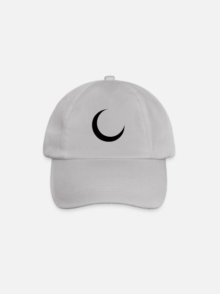 crescent - Baseball Cap - grey