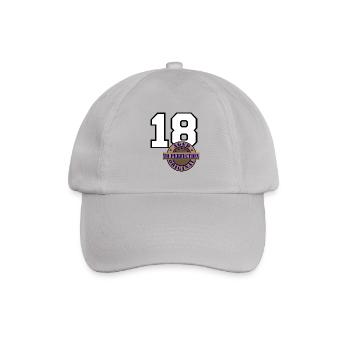 18th Birthday ,Age of Age , Aged to Perfection(25 - Baseball Cap - grey - Front