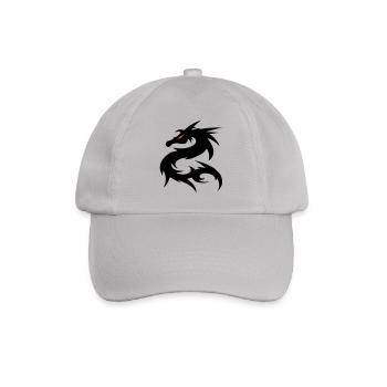 tatouage de fantaisie de dragon - Casquette classique - bruyère - Devant