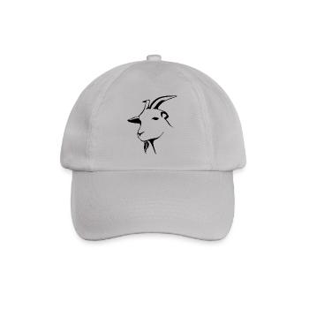 chèvre - Casquette classique - bruyère - Devant