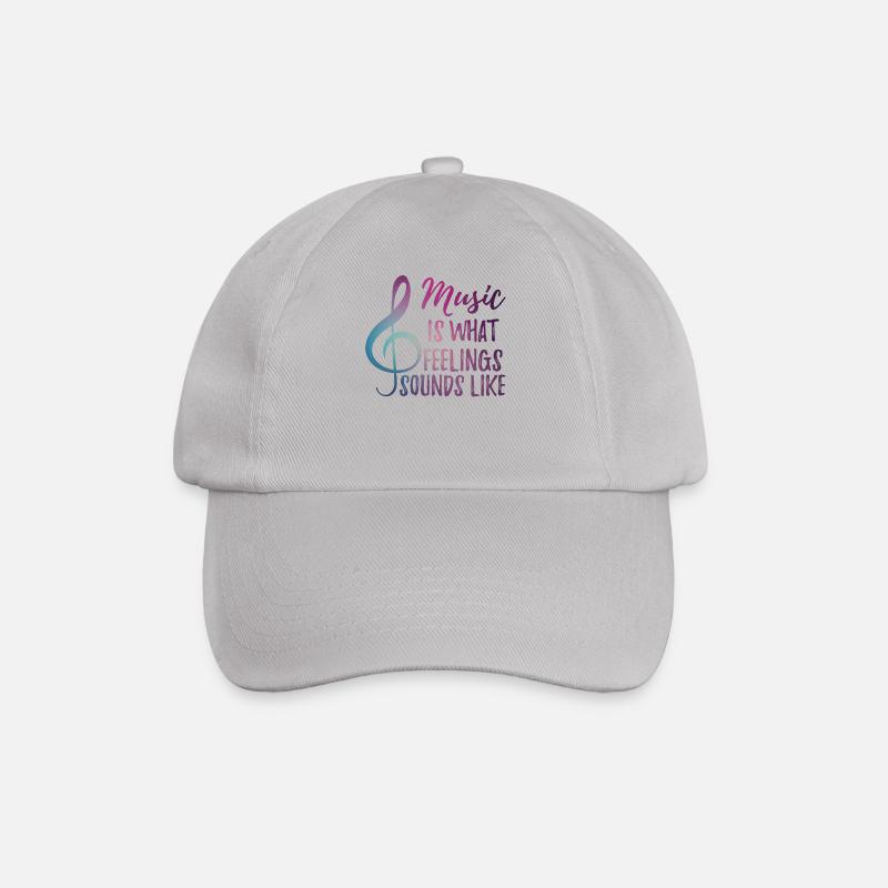 Musique - sentiments - Chanson - Chœur - Cadeau - Musique - Casquette classique - bruyère