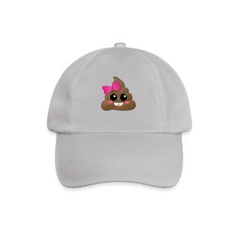 Poo funny gift - Baseball Cap - grey - Front