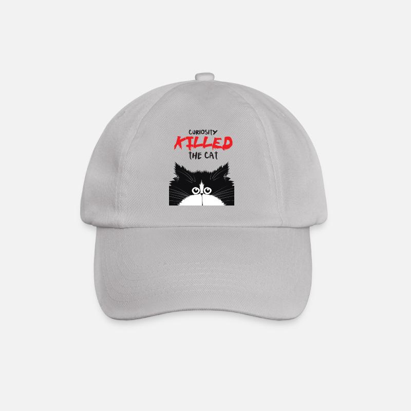 Chat curieux - Casquette classique - bruyère