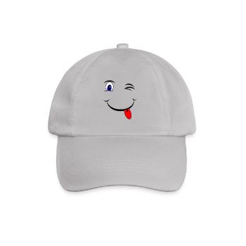 Mignon smiley enfants parents bébé cadeau - Casquette classique - bruyère - Devant