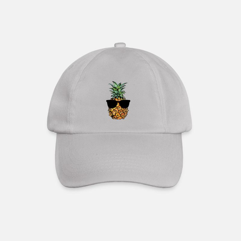 Ananas hipster avec des lunettes de soleil - design drôle - Casquette classique - bruyère