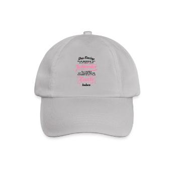 Super sœur, tante géniale - Cadeau - Casquette classique - bruyère - Devant
