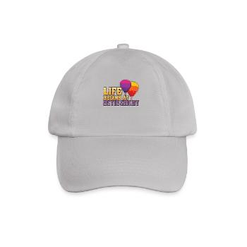 Life Begins At Retirement - Baseball Cap - grey - Front