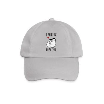 Je t'aime Flippin - Pingouin - Casquette classique - bruyère - Devant