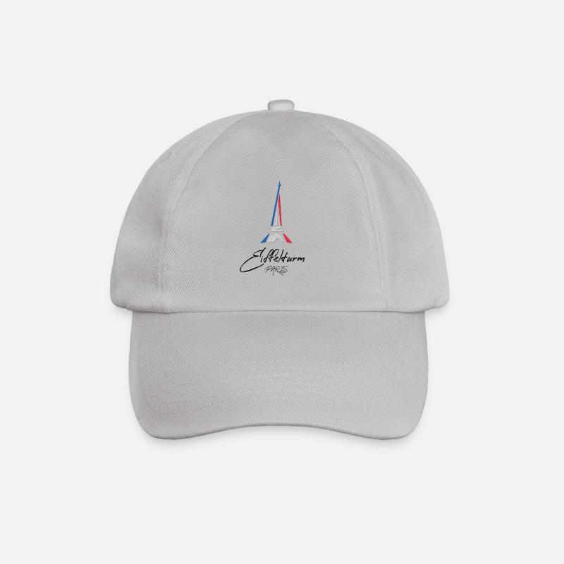 Eiffelturm Paris - Baseballkappe - Grau