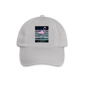 Flamant rose - Casquette classique - bruyère - Devant