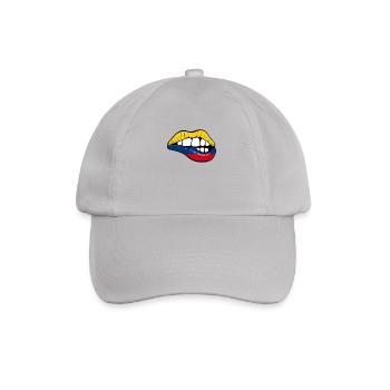 Kolumbien Fußball Geschenk Colombia Fan Sexy - Baseballkappe - Grau - Vorne