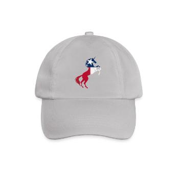 T-shirt de drapeau de licorne du Texas Cool licorne magique - Casquette classique - bruyère - Devant