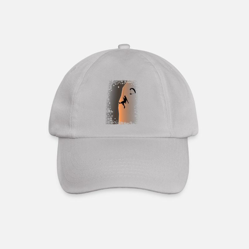 Gifts climbing bouldern - rock climbing Klettern - Baseball Cap - grey