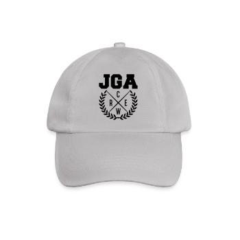 jga crew design - Baseballkappe - Grau - Vorne