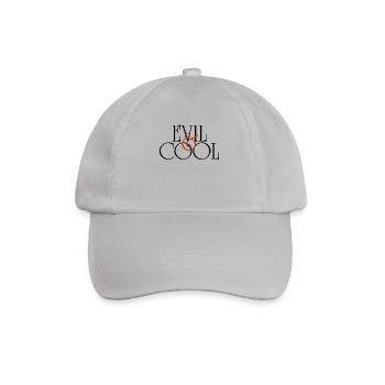 Dark and stylish, evil and cool - Baseball Cap - grey - Front