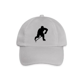 Silhouette de hockey sur glace - Casquette classique - bruyère - Devant