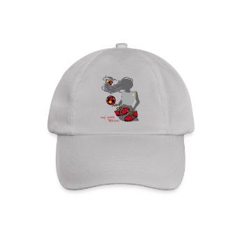 Women's Soccer, Girl, Soccer - Baseball Cap - grey - Front