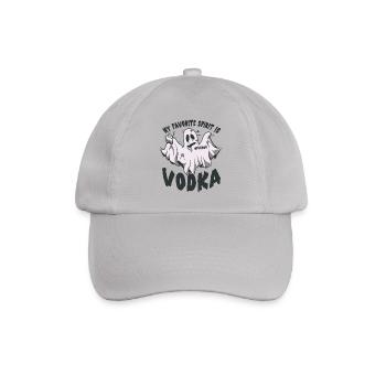 Meine Lieblingsspirituose ist Vodka - Baseballkappe - Grau - Vorne
