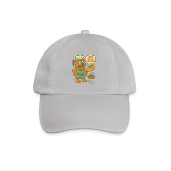 Boulanger en colère : Mange ta croûte ! - Casquette classique - bruyère - Devant