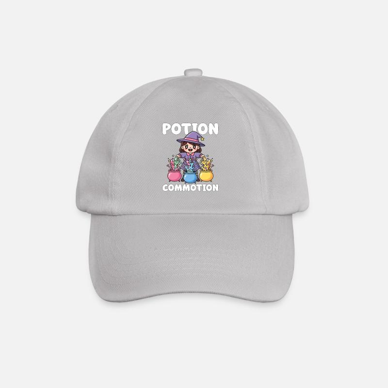 POTION COMMOTION - WITCH HALLOWEEN - Baseball Cap - grey