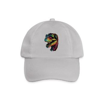 T-Rex Tyrannosaurus Rex Dino Papa Dinosaure - Casquette classique - bruyère - Devant