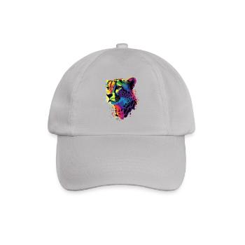 Cheetah Cheetah Big Cat Cat Lover Cheetah - Baseball Cap - grey - Front