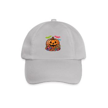 Halloween Candy Pumpkin Chemise pour enfants - Casquette classique - bruyère - Devant