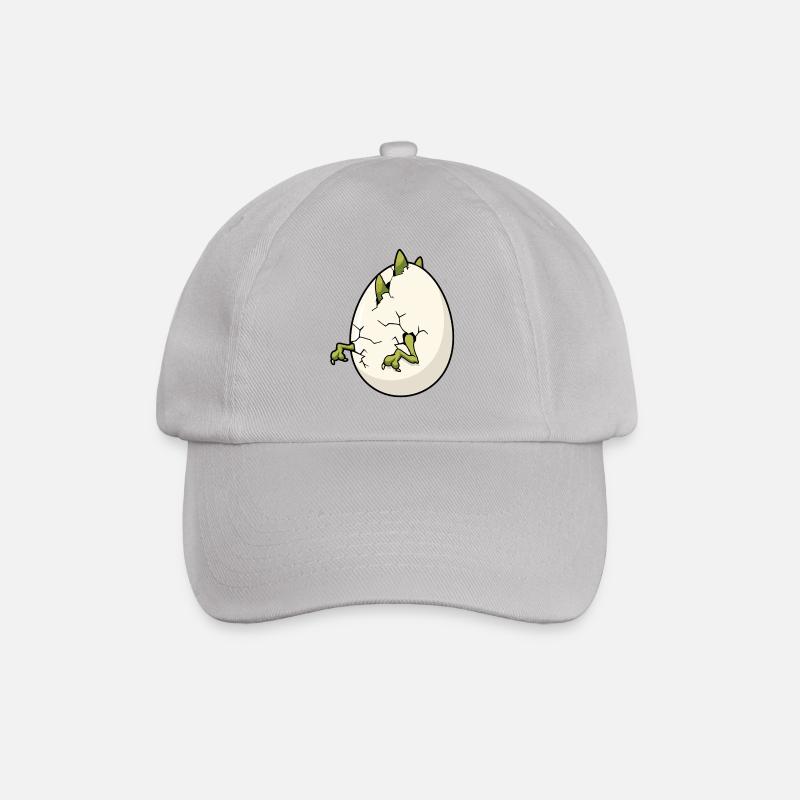 Ostern mit gebrochener Eiblüte - Baseballkappe - Grau