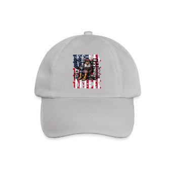 USA Merica Chug Life Rayures et Mauvais - Casquette classique - bruyère - Devant