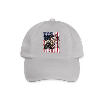 US Chicken Motorcycle trop libre pour s’en soucier plus drôle - Casquette classique - bruyère - Devant