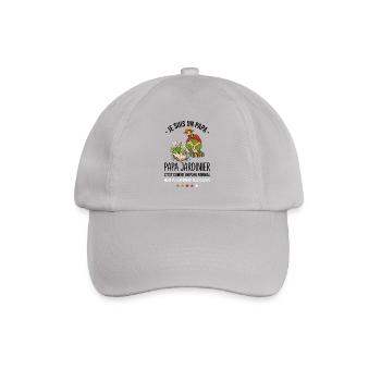 Papa Jardinier Cultivé Humour Fête des Pères - Casquette classique - bruyère - Devant