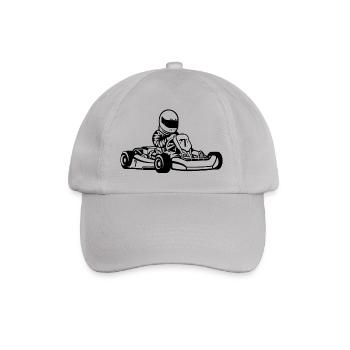 Go-kart / go-cart 01_schwarz - Casquette classique - bruyère - Devant