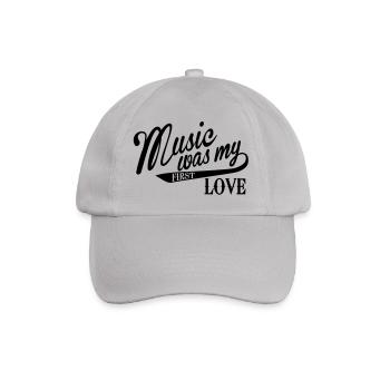 Music was my first Love - Casquette classique - bruyère - Devant
