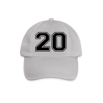 20 - Baseball Cap - grey - Front