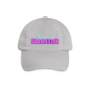 Kleine Schwester - Baseballkappe - Grau - Vorne