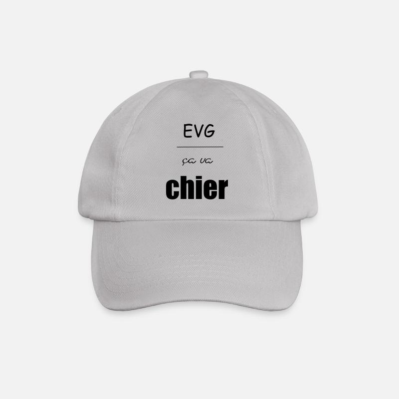 EVG ca va chier - Casquette classique - bruyère