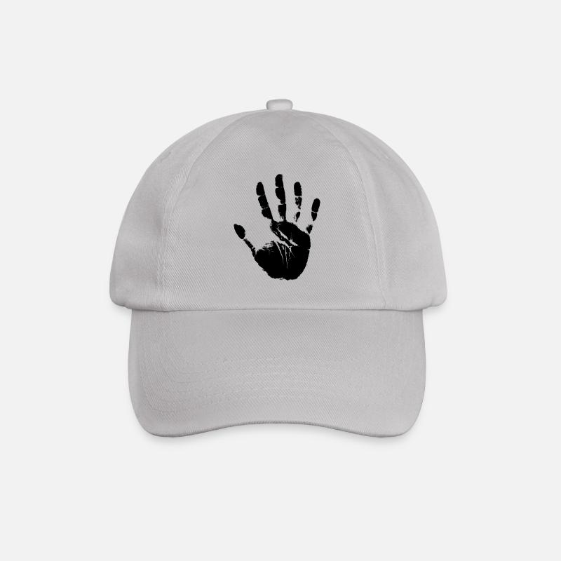 Hand 1299163 - Baseballkappe - Grau