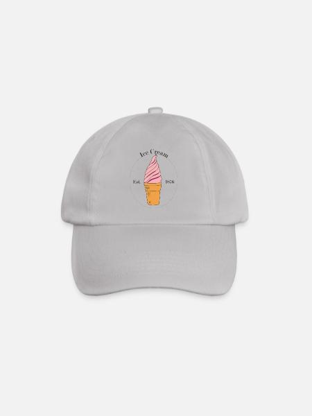 Ice Cream - Baseballkappe - Grau