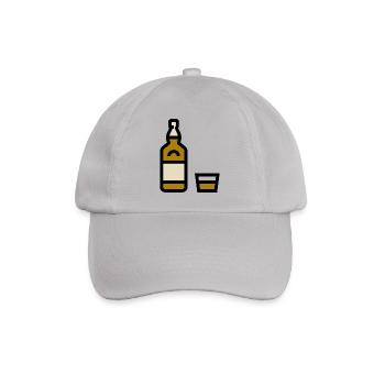 Bouteille de Whisky, bouteille de whisky - Casquette classique - bruyère - Devant