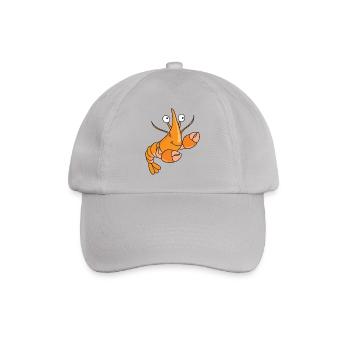 lobster - Baseball Cap - grey - Front