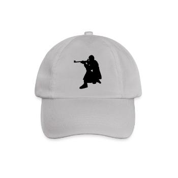 sniper - Baseballkappe - Grau - Vorne