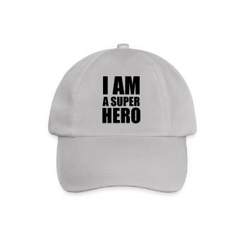 i_am_a_super_hero - Casquette classique - bruyère - Devant